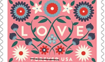A new U.S. Flag stamp is dedicated by the U.S. Postal Service