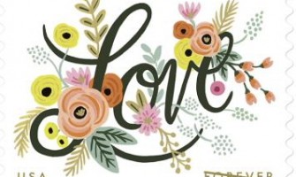 New Love Postage Stamps Illustrate the Air of Love