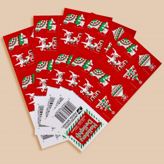 2020 US Christmas Holiday Delights Forever Postage Stamps 2020 US Christmas Holiday Delights Forever Postage Stamps